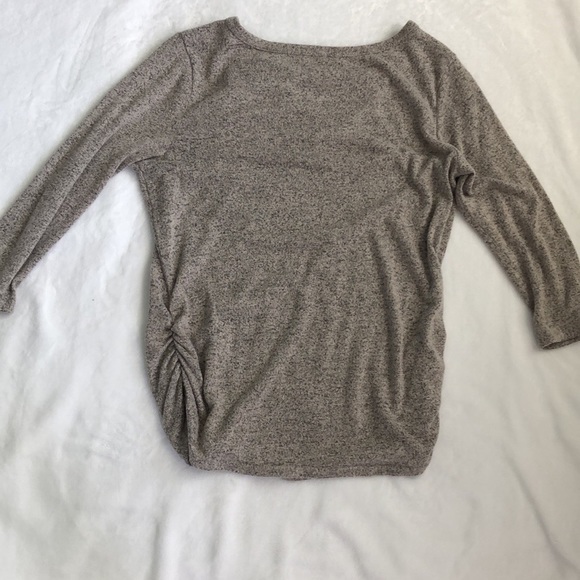 Grey Maternity Top - Picture 2 of 4